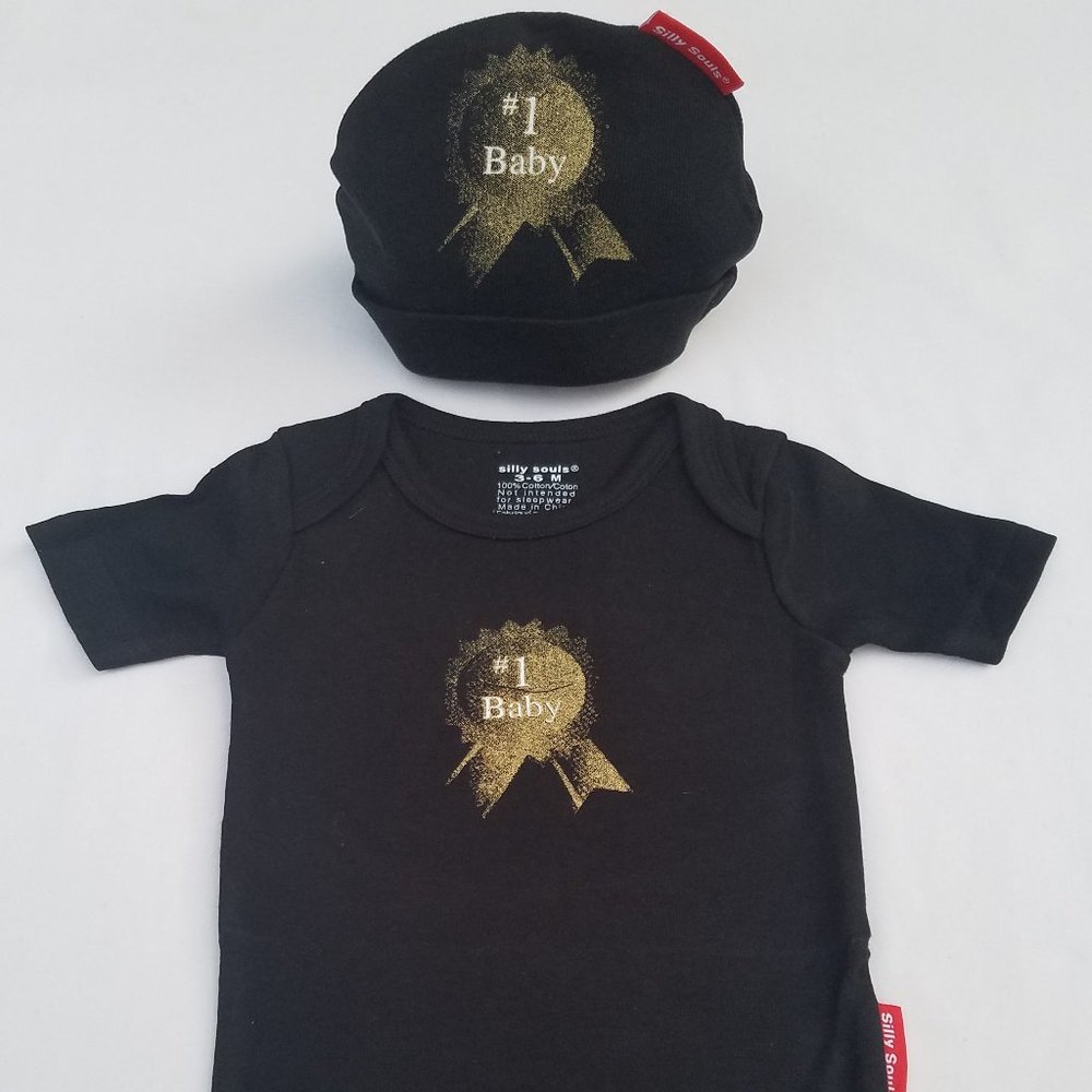 Silly Souls Onsie & Hat Set